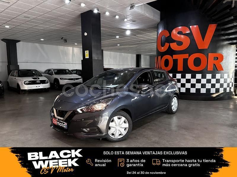 Gris / plata Usado 2022 Nissan Micra Visia Utilitario | 11.850 € (Precio justo) - Imagen 1/4