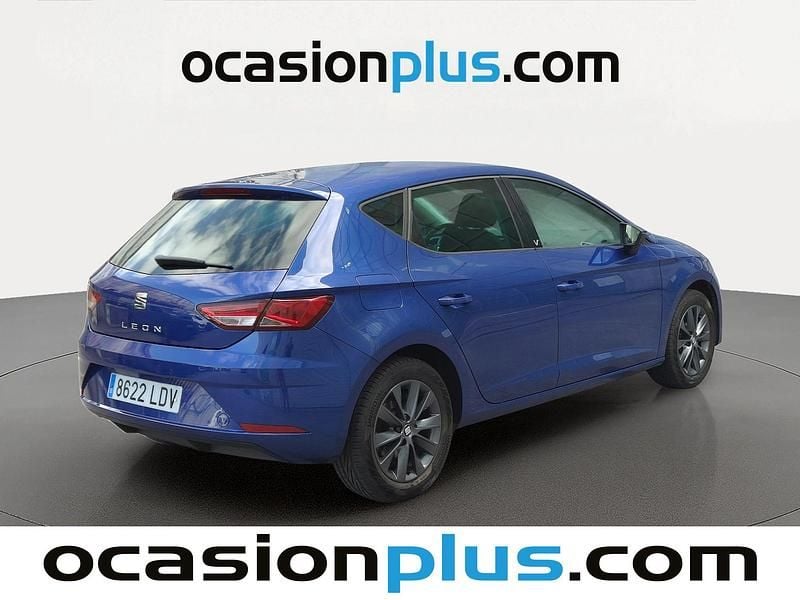 Begagnad Seat Leon Style 116 HK (85 kW) 2020 Blå Halvkombi