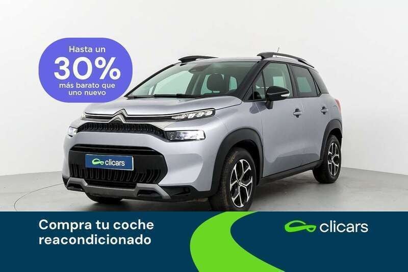 Plateado Usado 2024 Citroën C3 Aircross PureTech SUV | 13.590 € (Buen precio) - Imagen 1/4