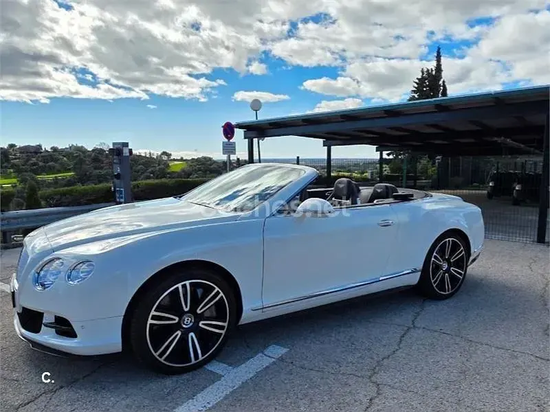 Usado Bentley Continental GT Convertible 575 CV (422 kW) 2012 Etiqueta c (verde) Descapotable