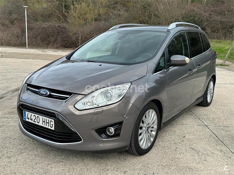 Usado Ford Grand C-Max Trend 115 CV (84 kW) 2012 Gris / plata Monovolumen