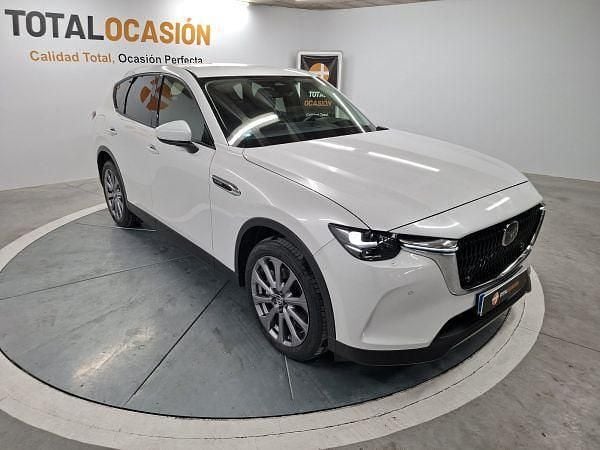 Usado Mazda CX-60 Exclusive-Line 327 CV (240 kW) 2022 Blanco SUV