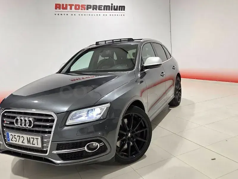 Usado Audi SQ5 Competition 326 CV (239 kW) 2016 Gris / plata SUV