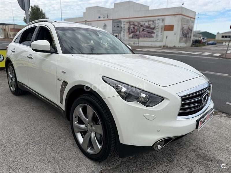 Blanco Usado 2016 Infiniti QX70 SUV | 21.000 € - Imagen 1/4