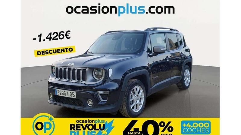 Usado Jeep Renegade Limited 120 CV (88 kW) 2020 Negro SUV