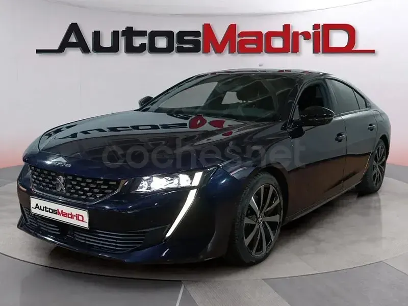 Usado Peugeot 508 Allure 225 CV (165 kW) 2020 Azul Berlina