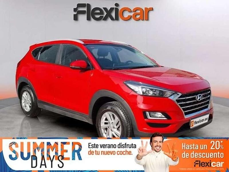 Rojo Usado 2020 Hyundai Tucson N Line SUV | 16.690 € (Super precio) - Imagen 1/4