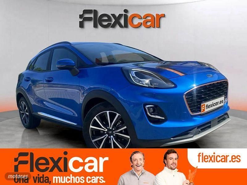Azul Usado 2024 Ford Puma Titanium SUV | 20.490 € (Buen precio) - Imagen 1/4