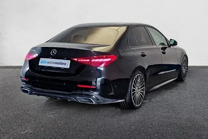 Usado Mercedes C220 200 CV (147 kW) 2023 Negro Berlina