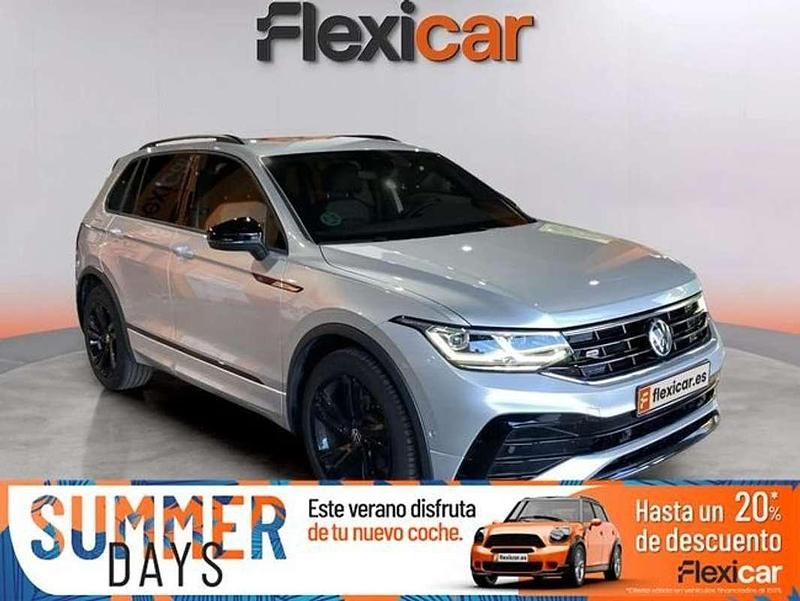 Gris Usado 2021 VW Tiguan R-line Plus SUV | 29.190 € (Precio justo) - Imagen 1/4