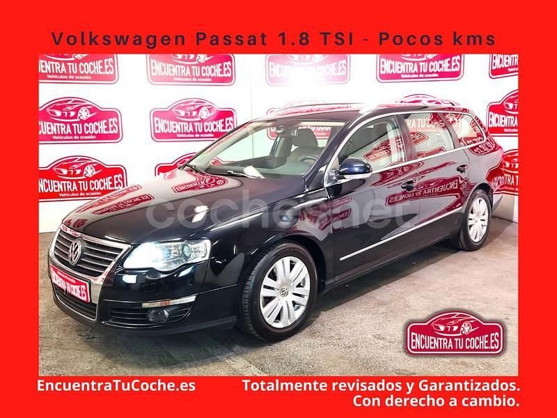 Negro Usado 2008 VW Passat Highline Familiar | 8990 € - Imagen 1/4