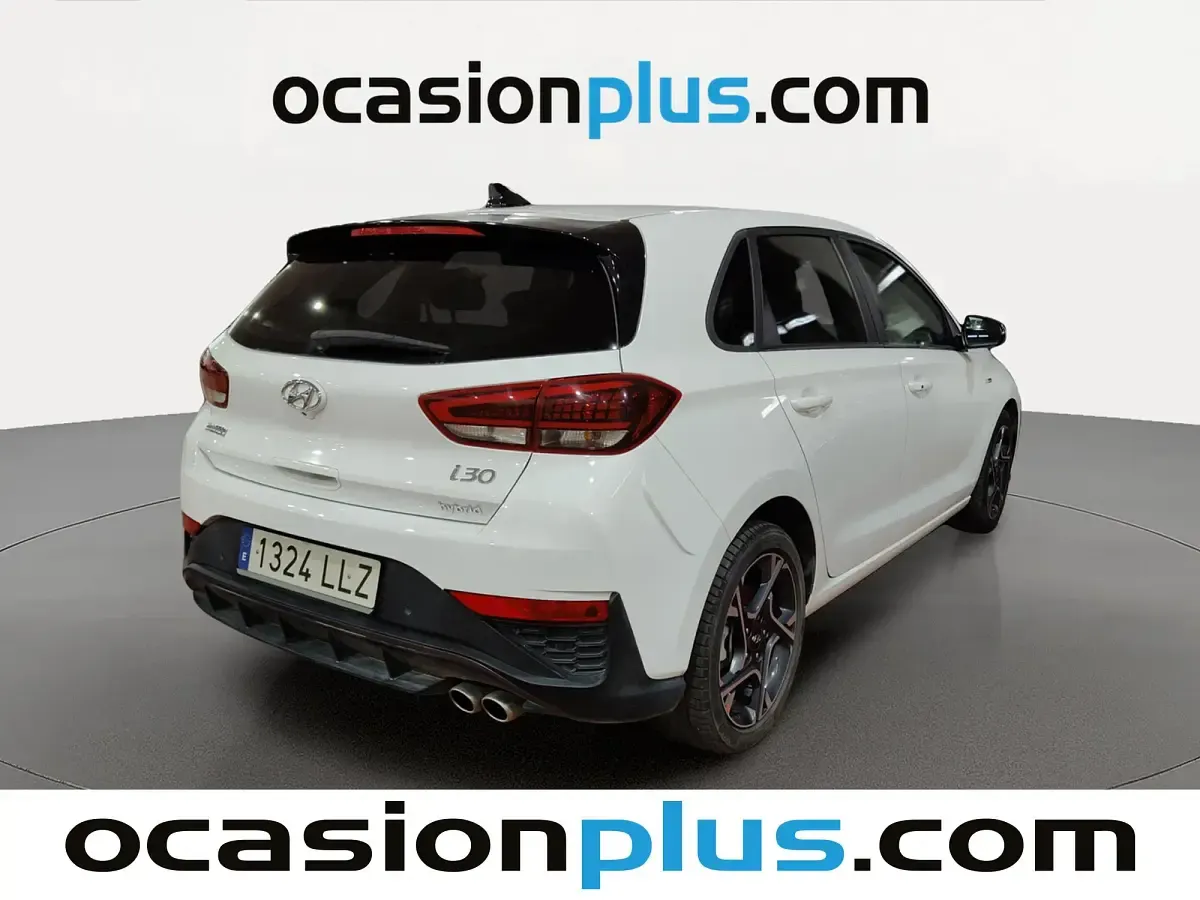 Usado Hyundai i30 N Line 120 CV (88 kW) 2020 Blanco Utilitario