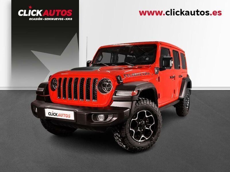 Gris Usado 2022 Jeep Wrangler Rubicon SUV | 70.000 € (Caro) - Imagen 1/4