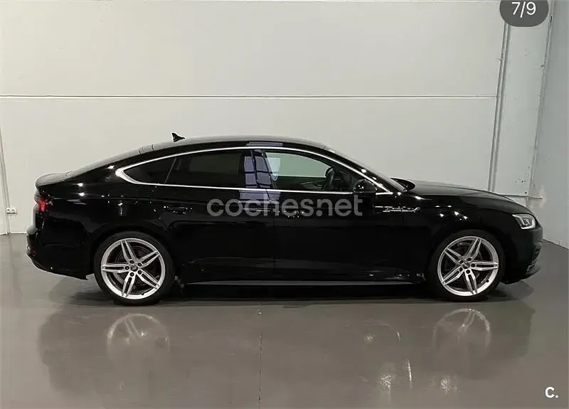 Usado Audi A5 Sportback Sport 150 CV (110 kW) 2018 Negro Utilitario