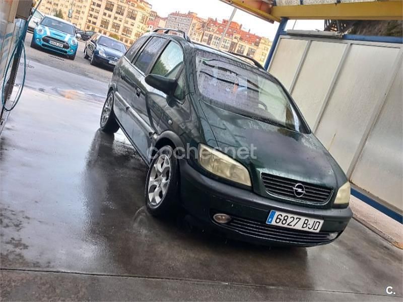 Usado Opel Zafira Comfort 82 CV (60 kW) 2000 Verde Monovolumen