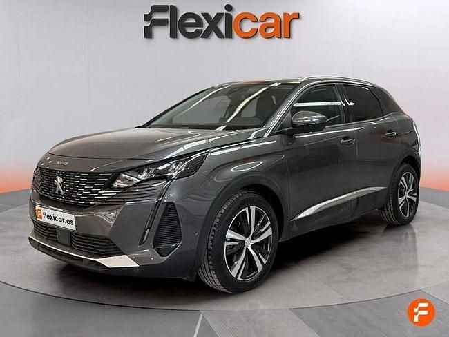 Usado Peugeot 3008 Allure 130 CV (95 kW) 2021 Gris SUV