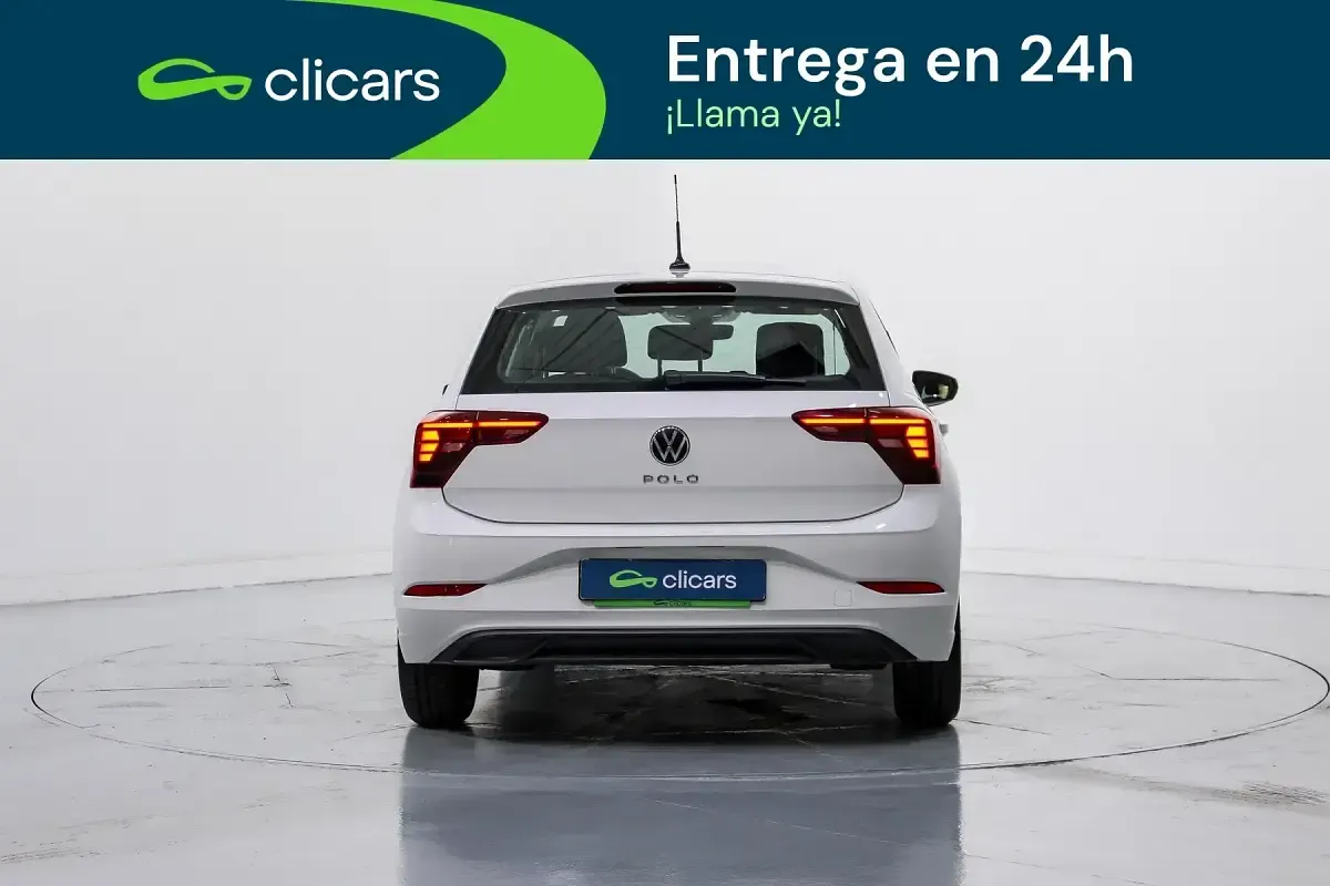 Usado VW Polo 95 CV (69 kW) 2022 Blanco Utilitario