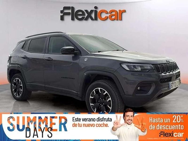 Gris Usado 2022 Jeep Compass SUV | 18.990 € (Buen precio) - Imagen 1/4