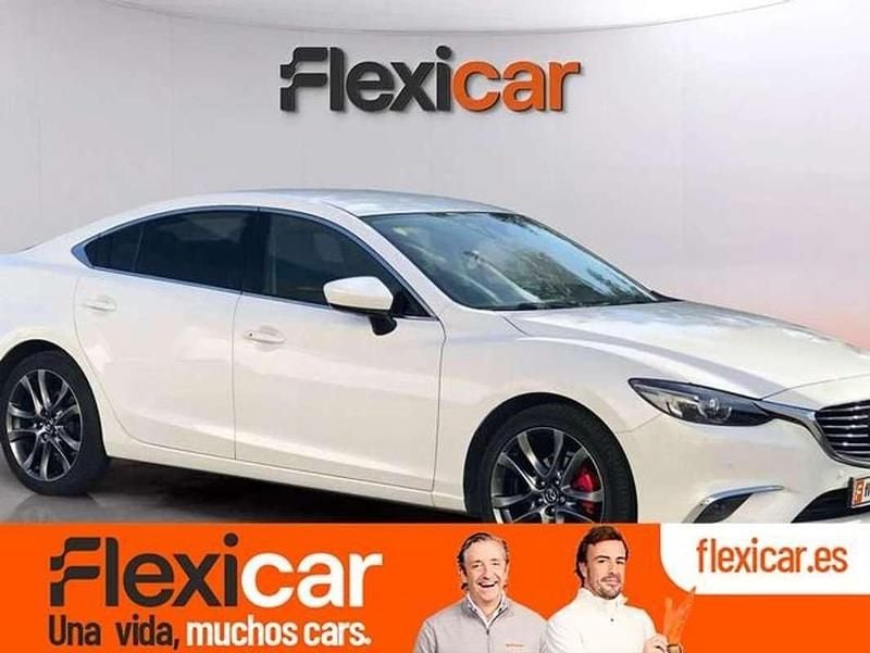 Blanco Usado 2015 Mazda 6 Luxury Berlina | 12.490 € (Buen precio) - Imagen 1/4
