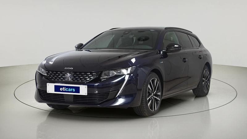 Azul Usado 2021 Peugeot 508 GT Familiar | 28.950 € (Caro) - Imagen 1/4