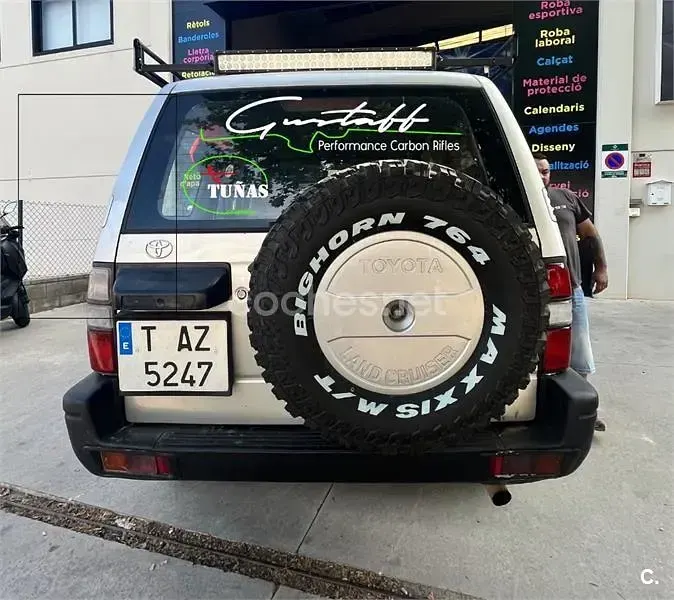 Usado Toyota Land Cruiser 125 CV (91 kW) 1999 Gris / plata SUV