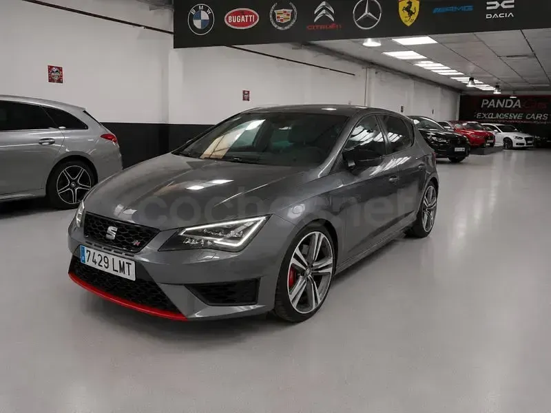 Usado Seat Leon CUPRA 280 CV (205 kW) 2014 Gris / plata Berlina