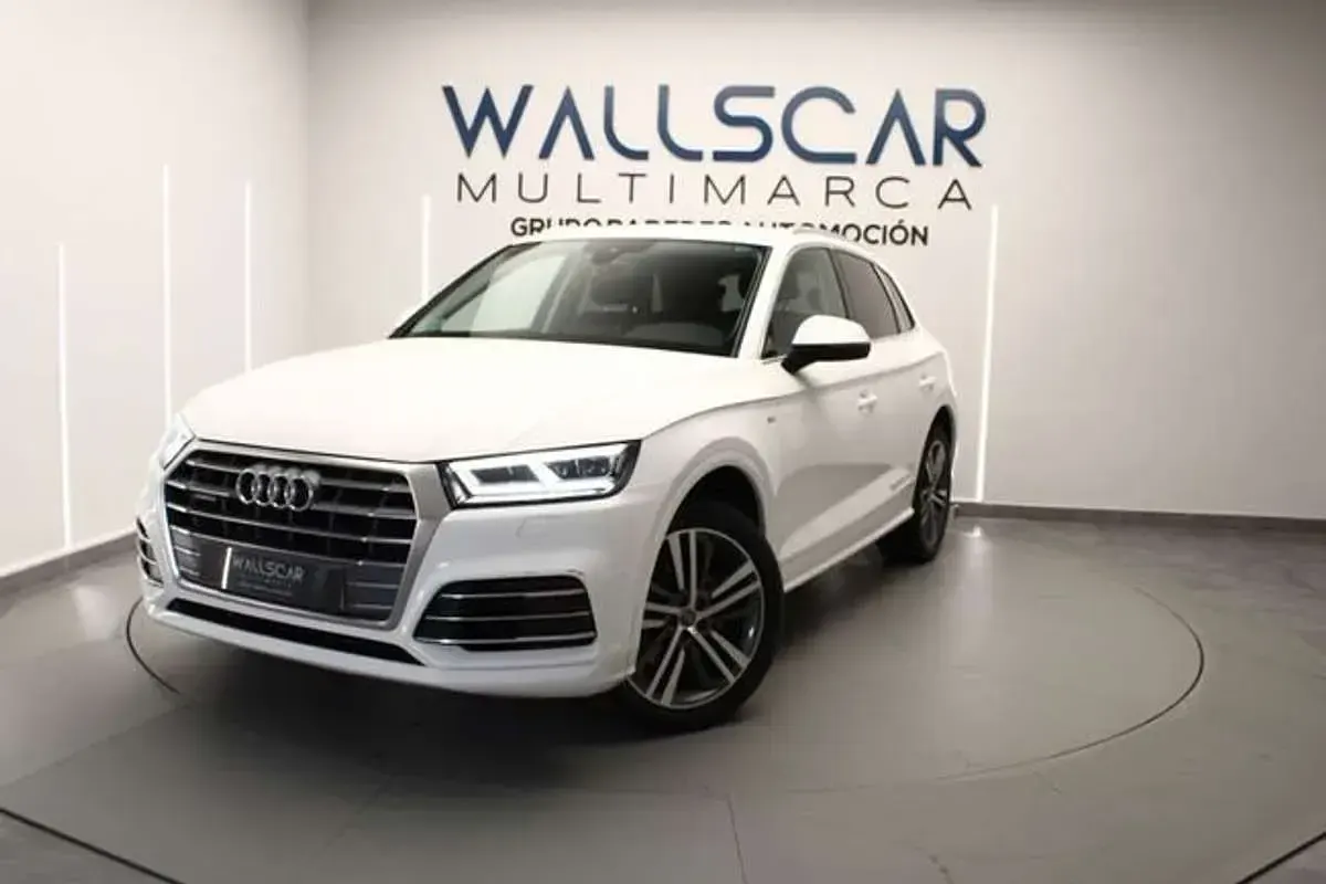 Usado Audi Q5 S-Line 163 CV (119 kW) 2018 Blanco SUV