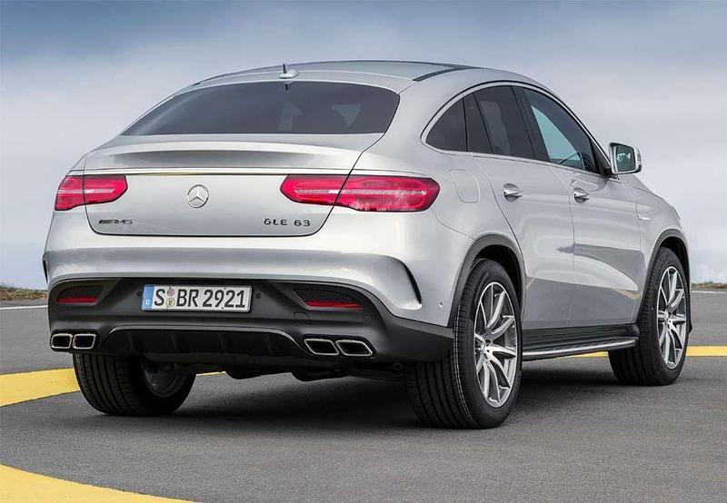 Usado Mercedes GLE350 258 CV (189 kW) 2018 Gris Coupe