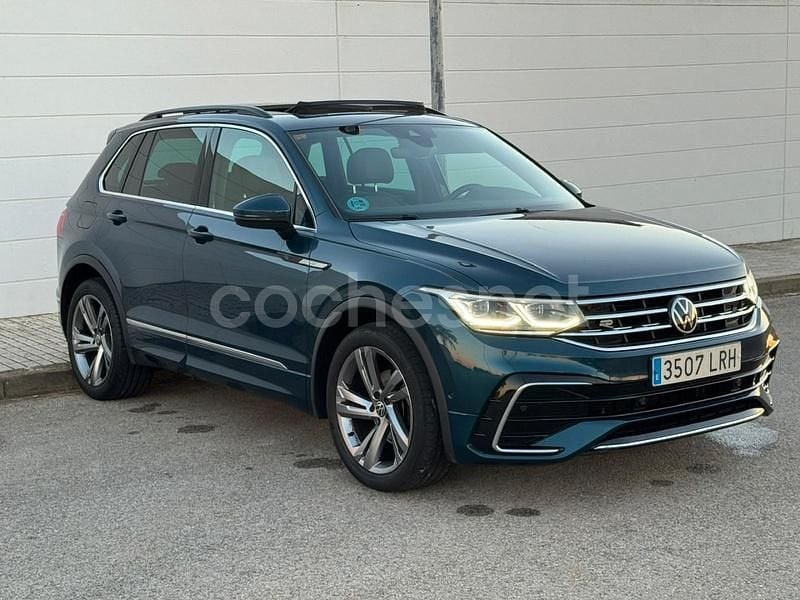 Azul Usado 2021 VW Tiguan R-line SUV | 26.990 € (Precio justo) - Imagen 1/4