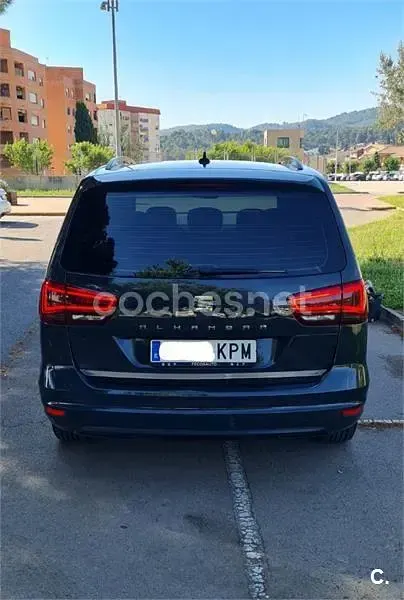 Usado Seat Alhambra Style 150 CV (110 kW) 2018 Negro Monovolumen