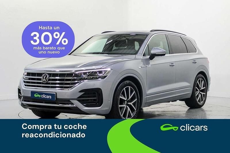 Plateado Usado 2021 VW Touareg R-line SUV | 41.890 € (Precio justo) - Imagen 1/4