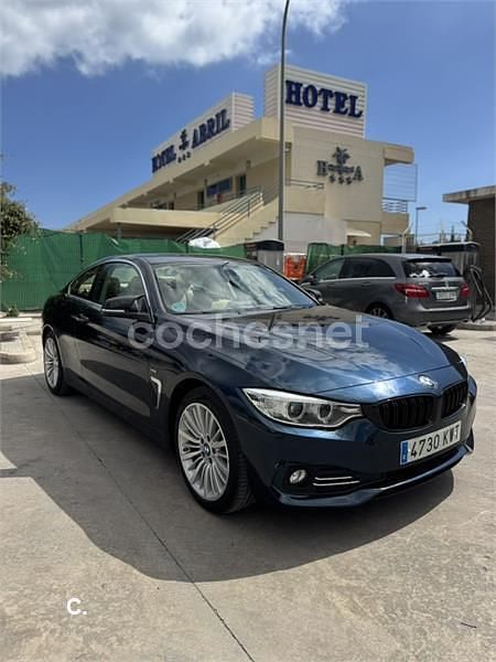 Usado BMW 420 190 CV (139 kW) 2015 Azul Coupe