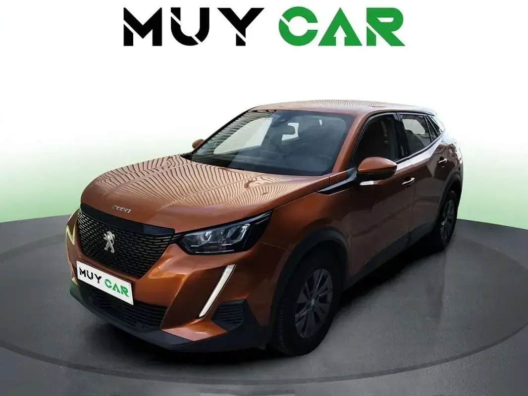 Usado Peugeot 2008 Active 101 CV (74 kW) 2021 Naranja SUV