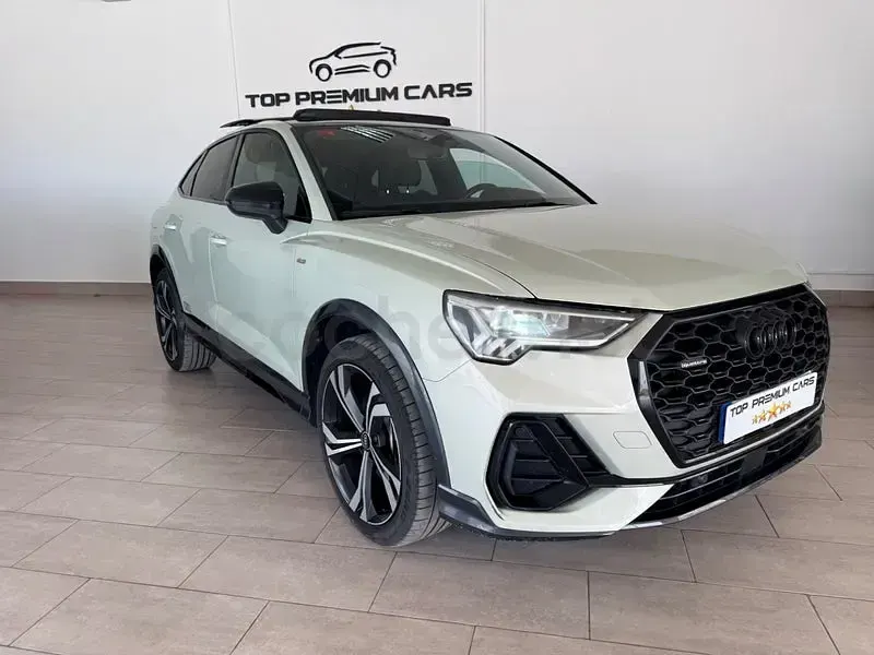 Usado Audi Q3 Sportback 200 CV (147 kW) 2021 Gris / plata SUV
