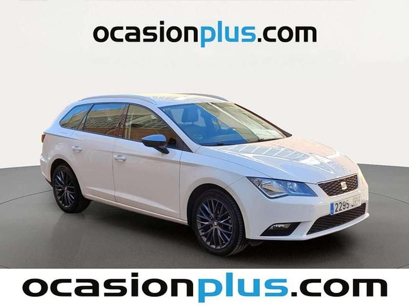 Brugt Seat Leon ST Style 125 HK (91 kW) 2016 Hvid Stationcar