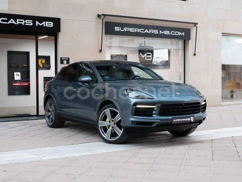 Azul Usado 2019 Porsche Cayenne SUV | 82.500 € (Caro) - Imagen 1/4