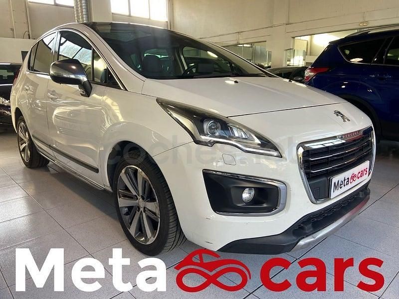 Usado Peugeot 3008 Allure 115 CV (84 kW) 2013 Blanco Familiar