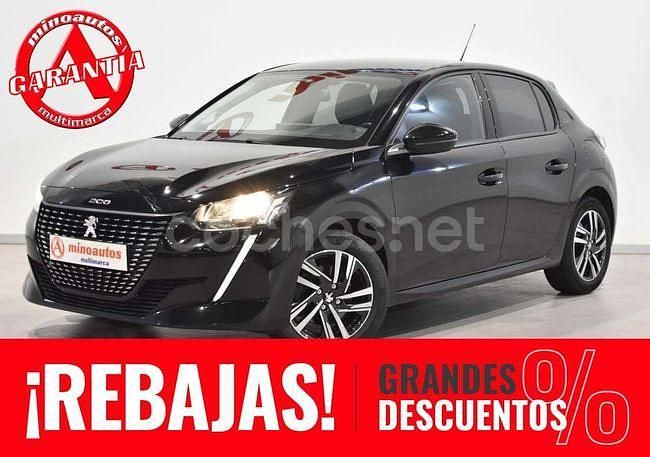 Negro Usado 2020 Peugeot 208 Active Utilitario | 10.990 € (Buen precio) - Imagen 1/4