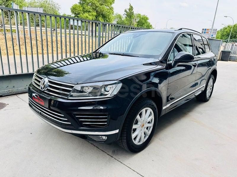 Usado VW Touareg R-line 262 CV (192 kW) 2016 Negro SUV