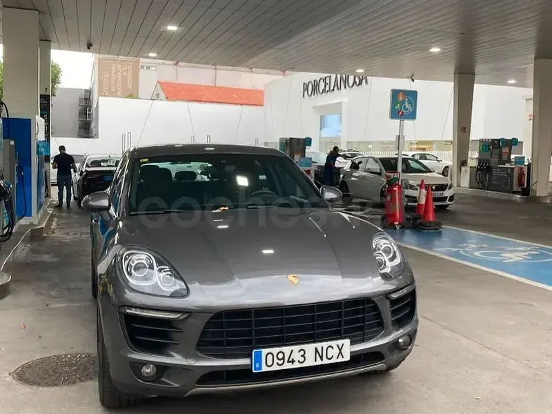Usado Porsche Macan S 340 CV (250 kW) 2015 Gris / plata SUV