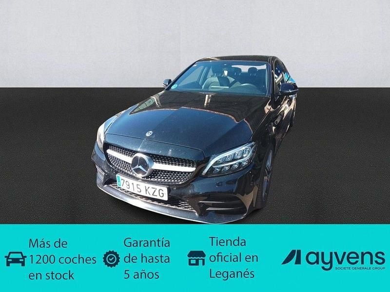 Usado Mercedes C180 156 CV (114 kW) 2019 Negro Berlina