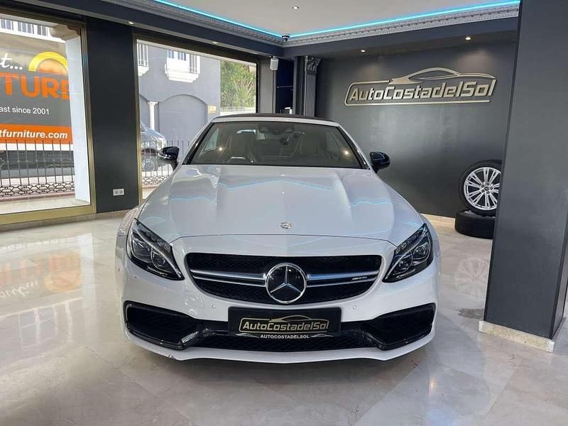 Blanco Usado 2017 Mercedes C63 AMG AMG Descapotable | 64.999 € (Un poco caro) - Imagen 1/4