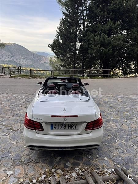 Blanco Usado 2013 Mercedes E350 Descapotable | 19.500 € (Precio justo) - Imagen 1/3