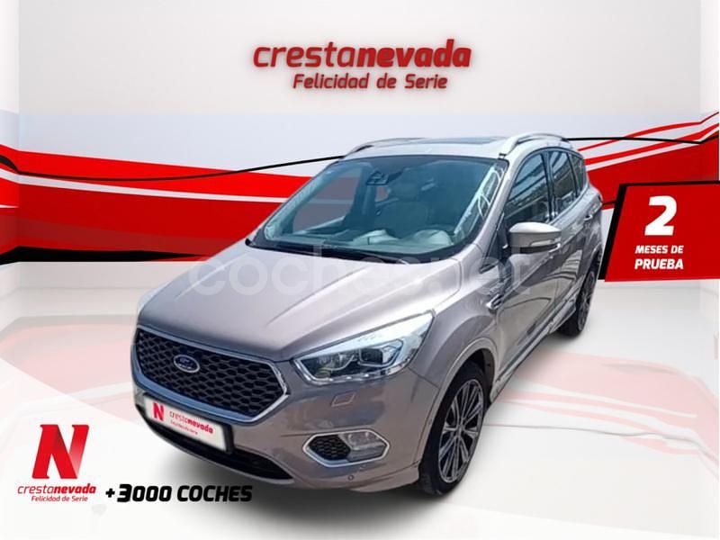 Gris / plata Usado 2018 Ford Kuga Vignale SUV | 18.990 € (Precio justo) - Imagen 1/4