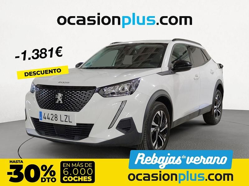 Blanco Usado 2022 Peugeot 2008 Allure SUV | 15.200 € (Precio justo) - Imagen 1/4