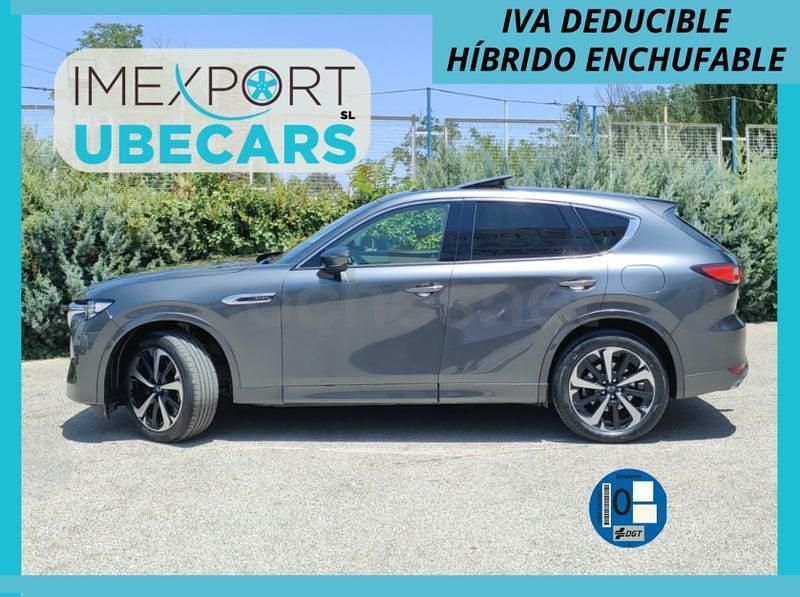 Gris / plata Usado 2023 Mazda CX-60 Takumi-Line SUV | 39.900 € (Super precio) - Imagen 1/4