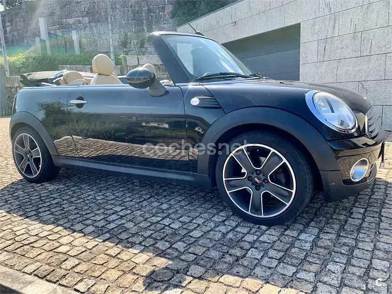 Usado Mini Cooper Cabriolet 116 CV (85 kW) 2009 Negro Descapotable