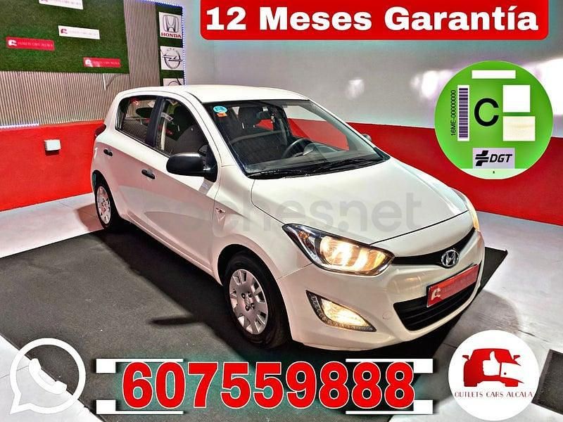 Usado Hyundai i20 85 CV (62 kW) 2013 Blanco Utilitario
