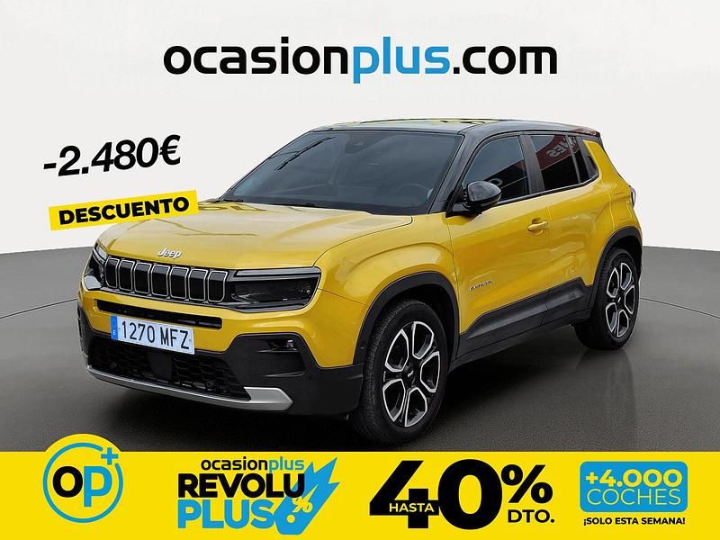 Usado Jeep Avenger Summit 100 CV (73 kW) 2023 Amarillo SUV