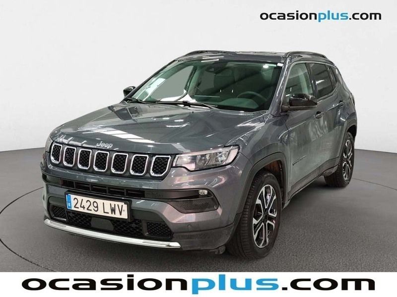 Gris Usado 2022 Jeep Compass Limited SUV | 17.500 € (Buen precio) - Imagen 1/4